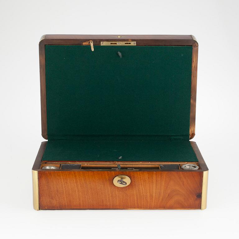 SKRIVSCHATULL, England, 1800-tal.