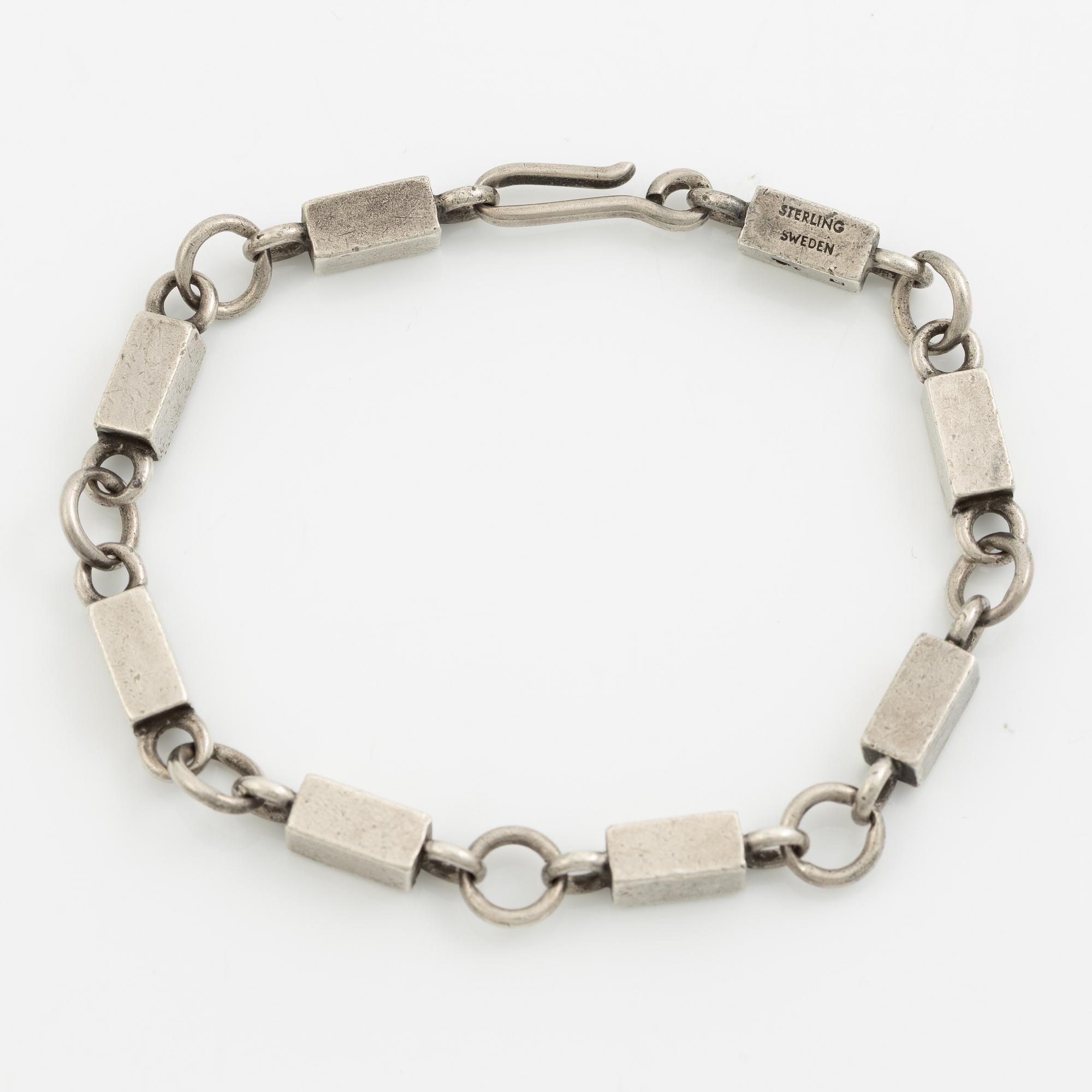 Wiwen Nilsson, arm bracelet, silver.