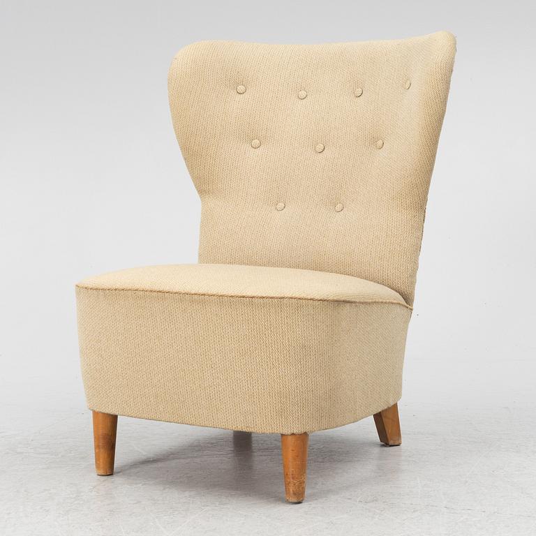 Armchair, Swedish Modern, 1940s.