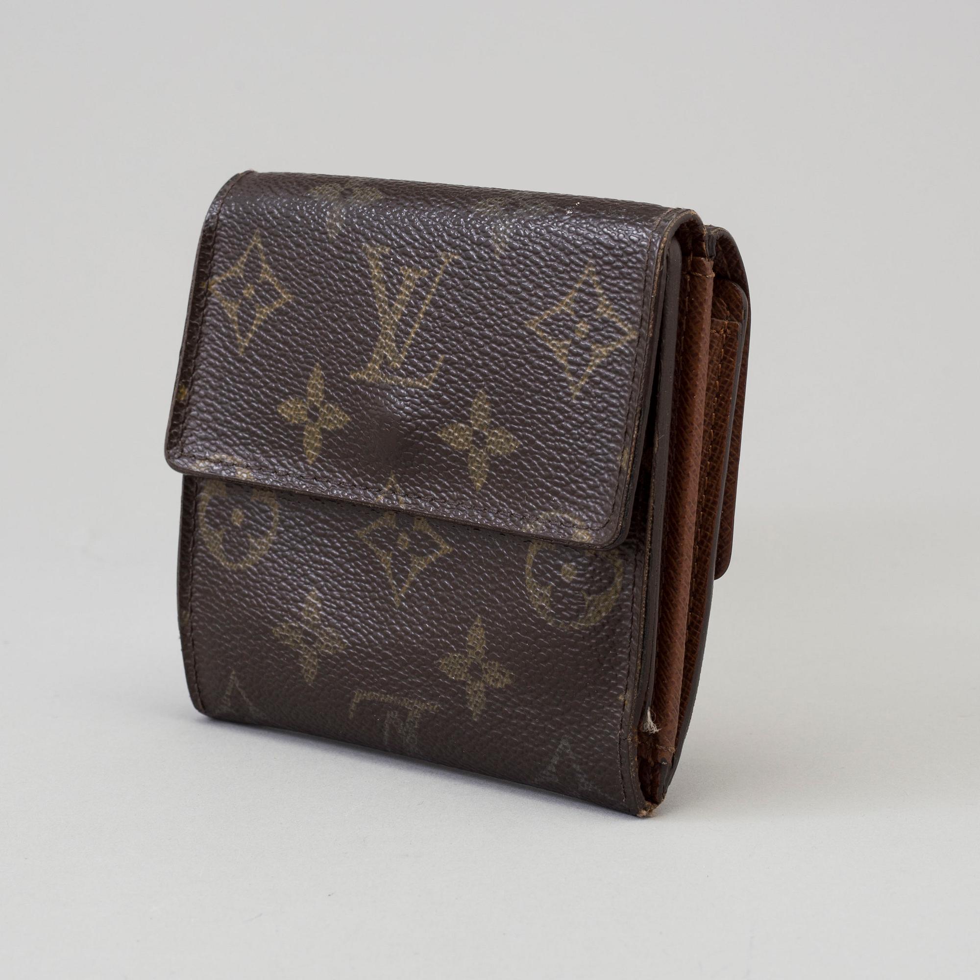 a LOUIS VUITTON wallet.