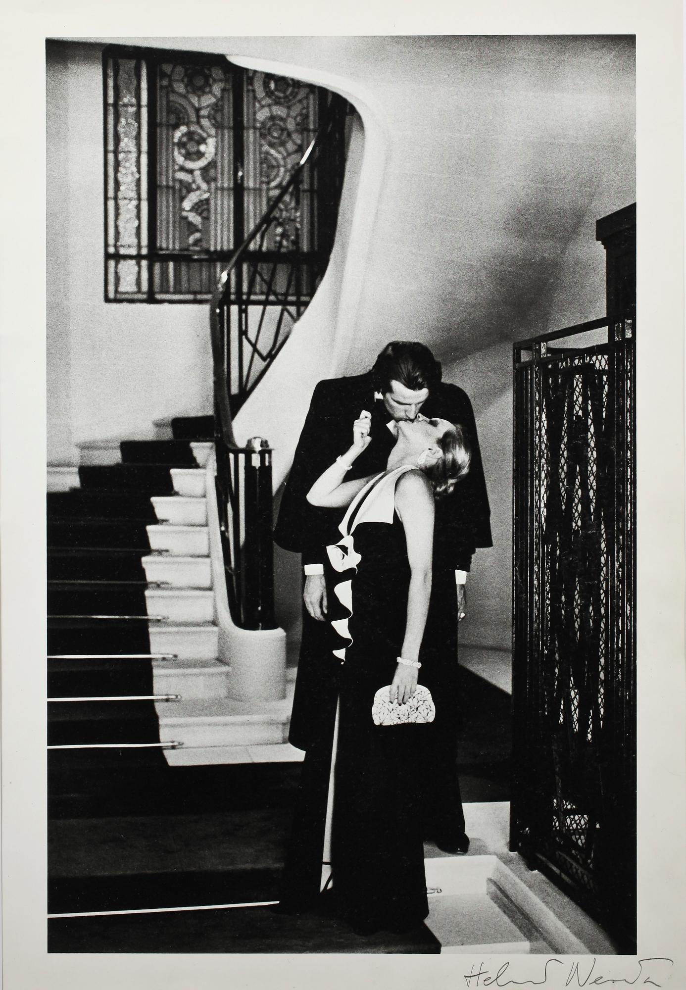 HELMUT NEWTON, offsetlitografi, Paris 1975, sign.