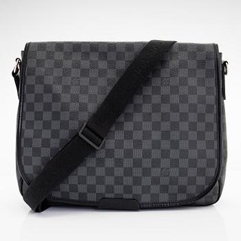 Louis Vuitton, a Damier Graphite 'Daniel MM Messenger Bag.