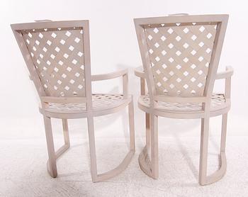 STOLAR, ett par, "Confidencestolen", design Per Öberg och Sven-Philip Sörensen.