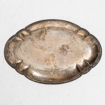 Silver, 4 pieces, including Hugo Grün & Co Oy, Helsinki 1937.