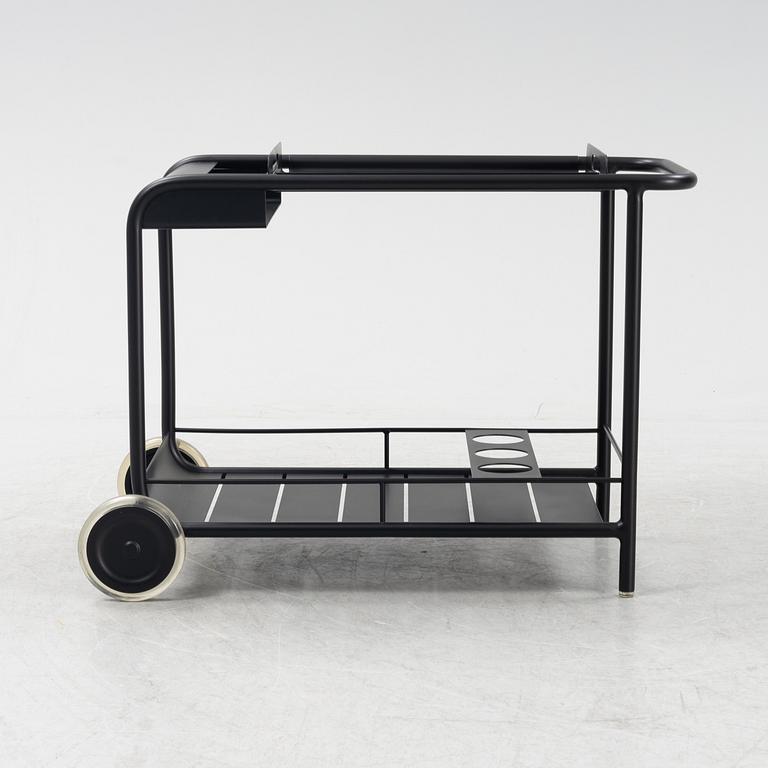 A 'Luxembourg' serving trolley by Frédéric Sofia for Fermob.