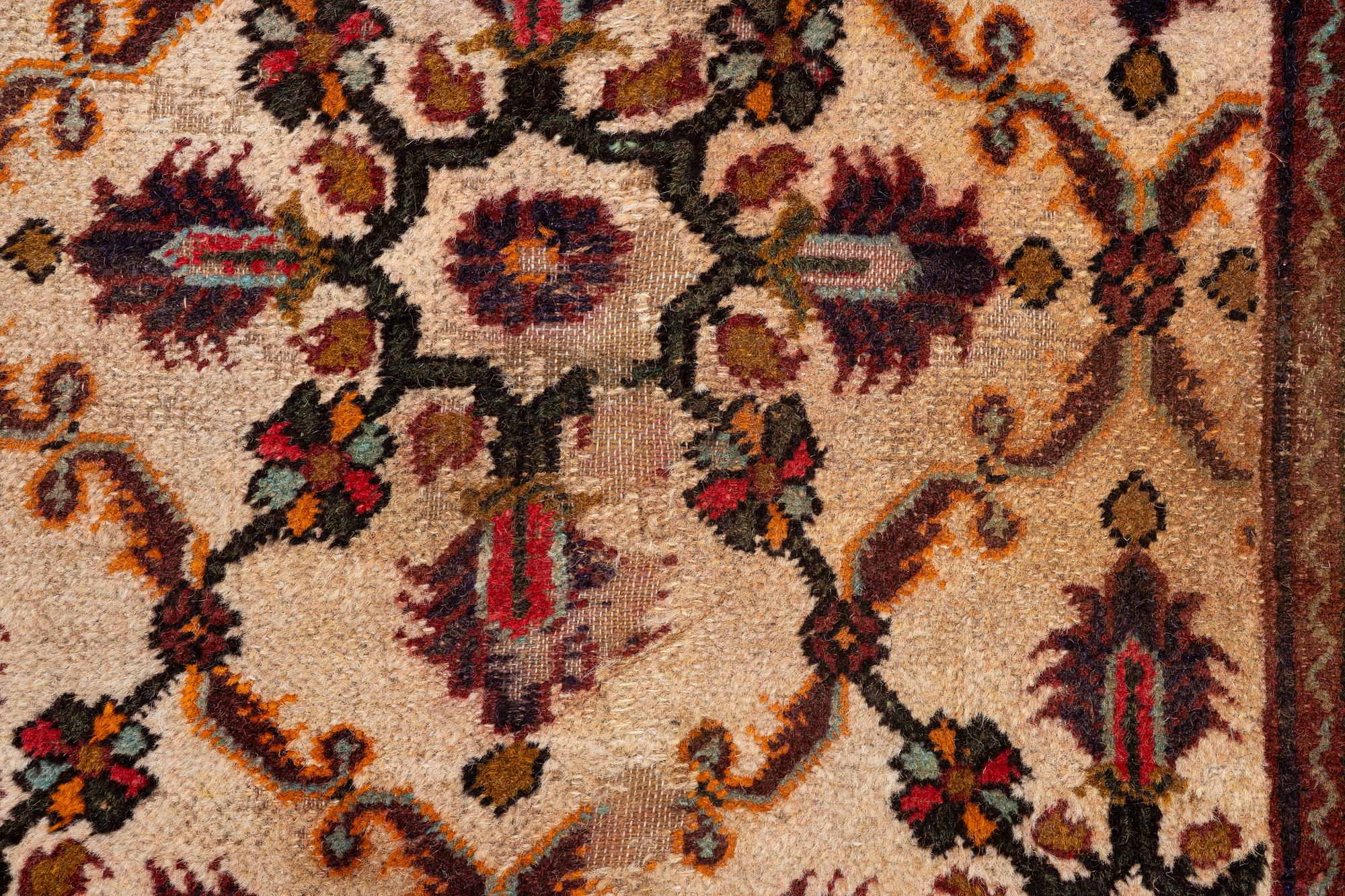 A Masulipatnam carpet, north India, c. 402 x 333 cm.