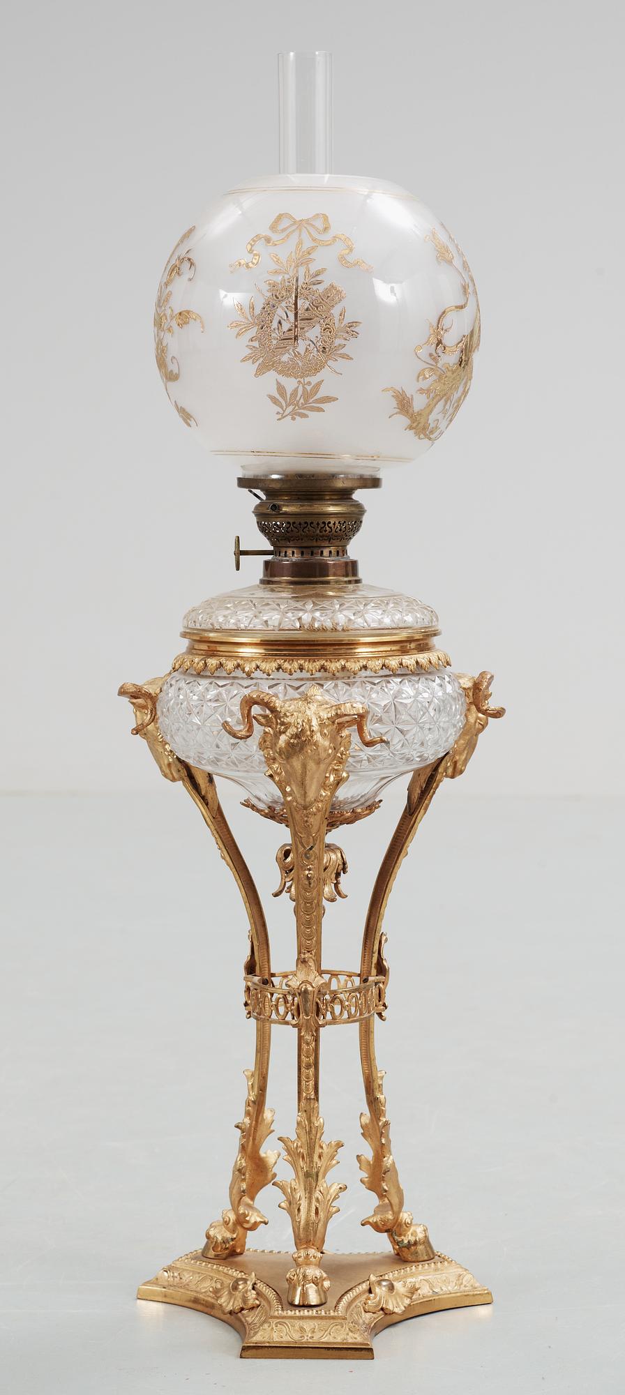 FOTOGENLAMPA/PARFYMBRÄNNARE, 1800-talets andra hälft.