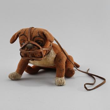 LEKSAKSHUND, Steiff, omkring 1900-talets mitt.