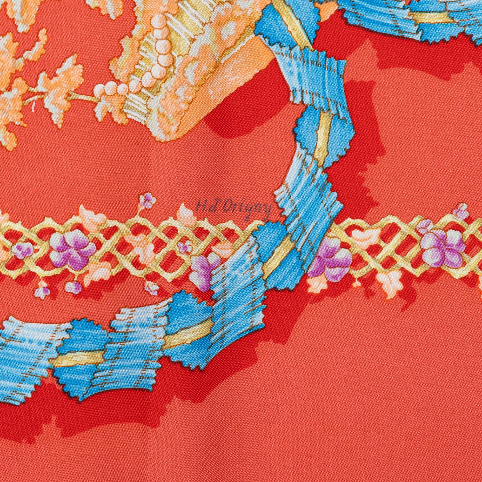 Hermès, scarf, "Le Sacre du Printemps".