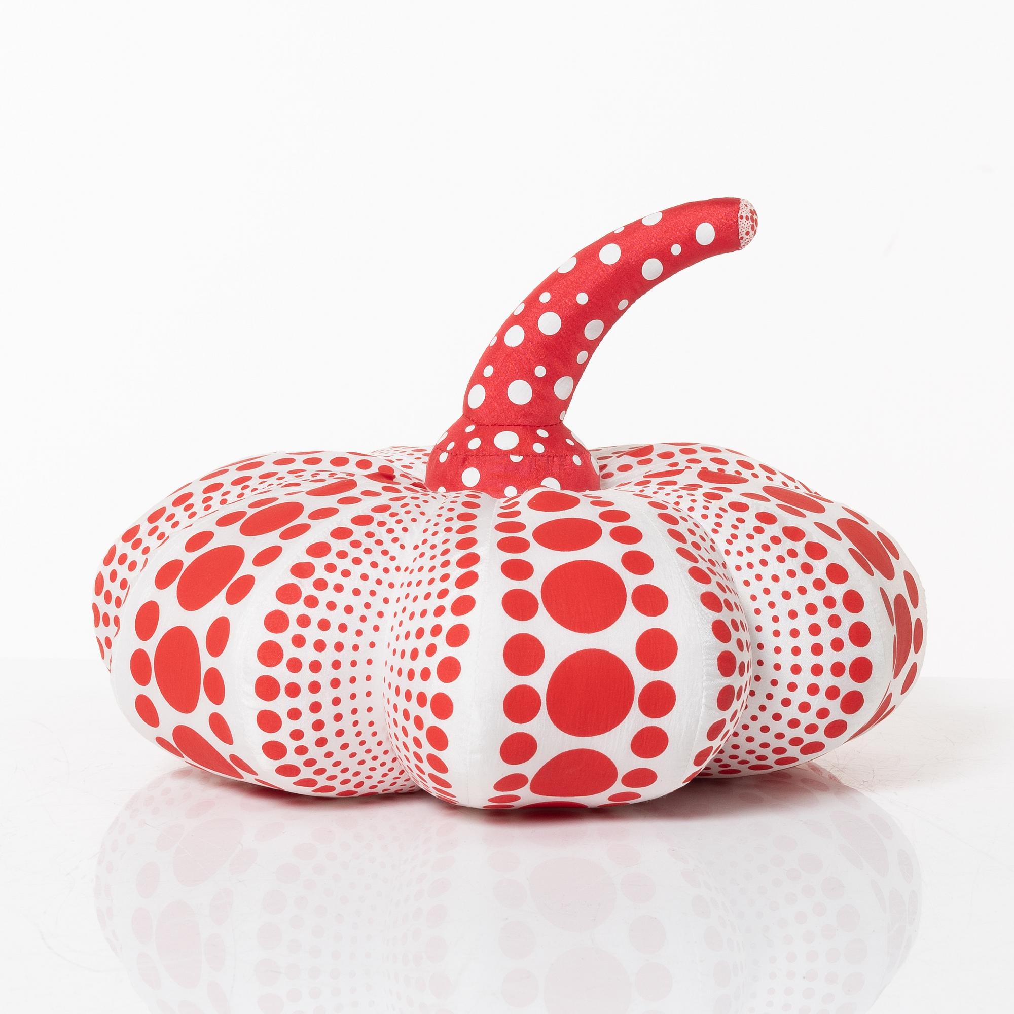 Yayoi Kusama, after, object/multiple, “Soft Sculpture Pumpkin”.