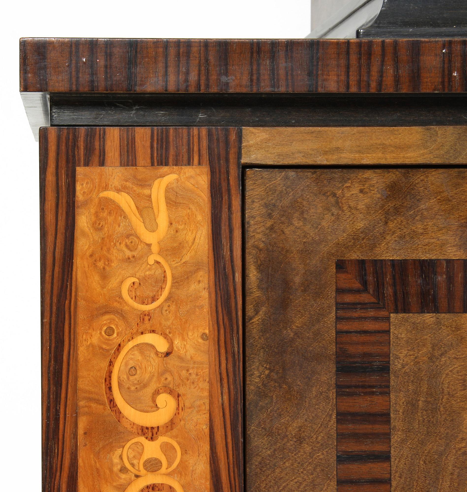 VITRINSKÅP, art deco, Georg Johansson, Göteborg, 1934, brickmärkt.