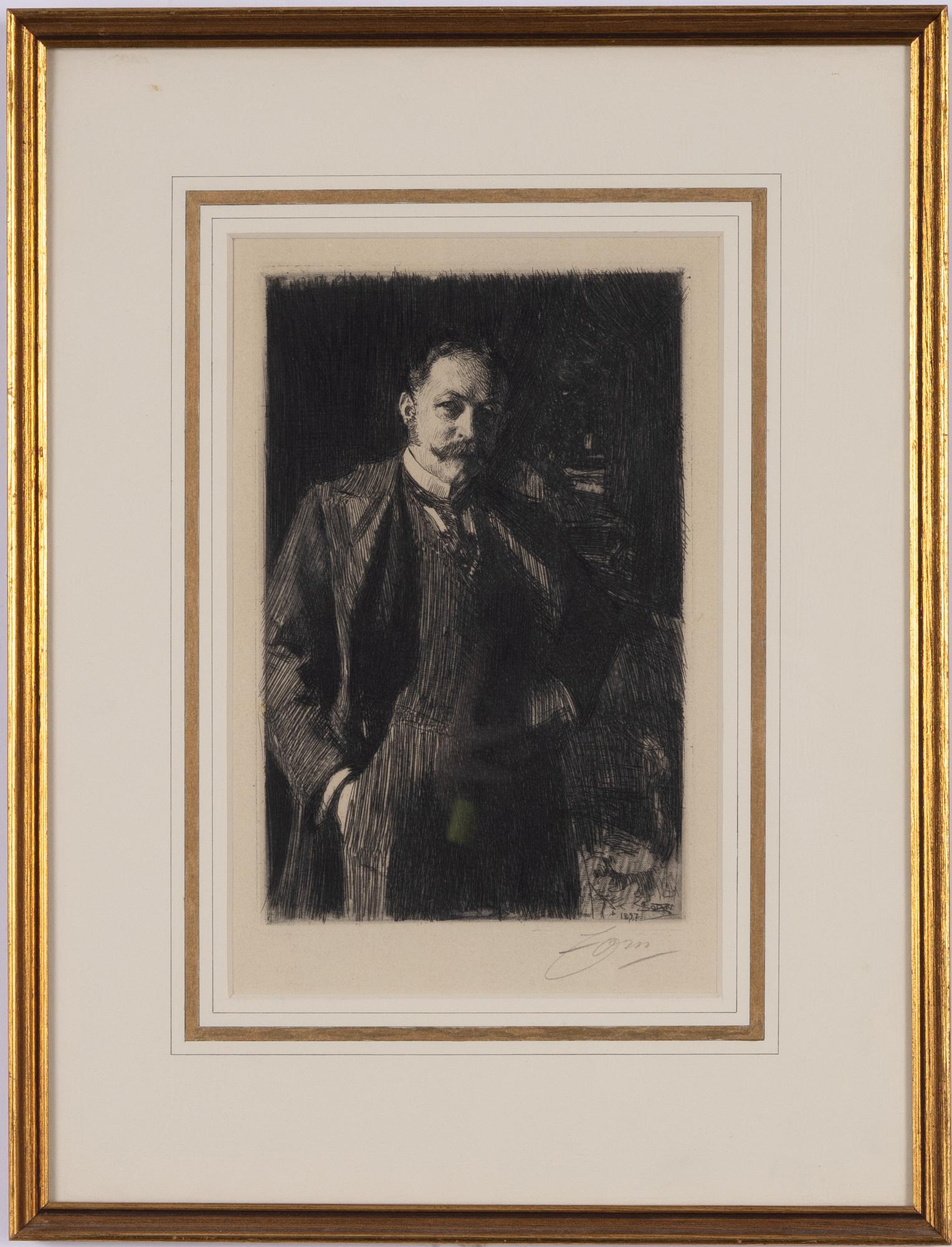 Anders Zorn, "E.R. Bacon".