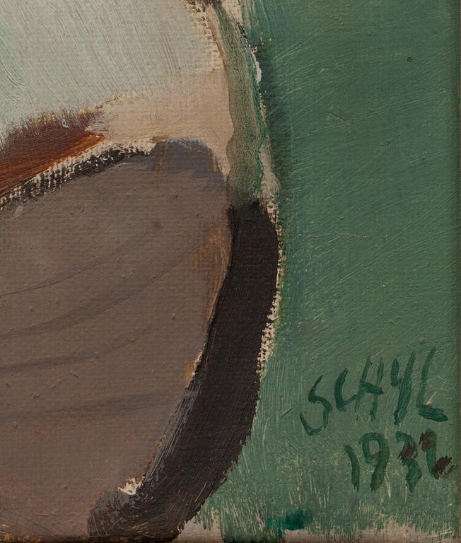 JULES SCHYL, olja på duk, signerad och daterad 1932.