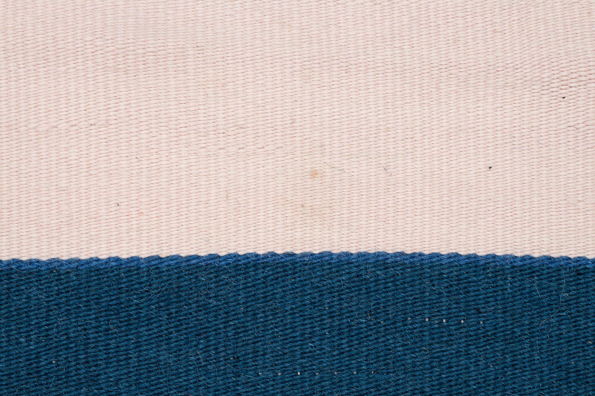 Maria Hillfon, a flat-woven rug, signed MH, c. 164 x 133 cm.