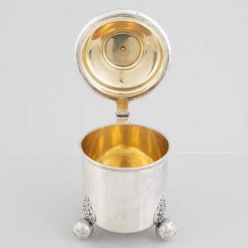 A Swedish 20th century silver tankard, mark of CG Hallberg, Stockholm 1929.