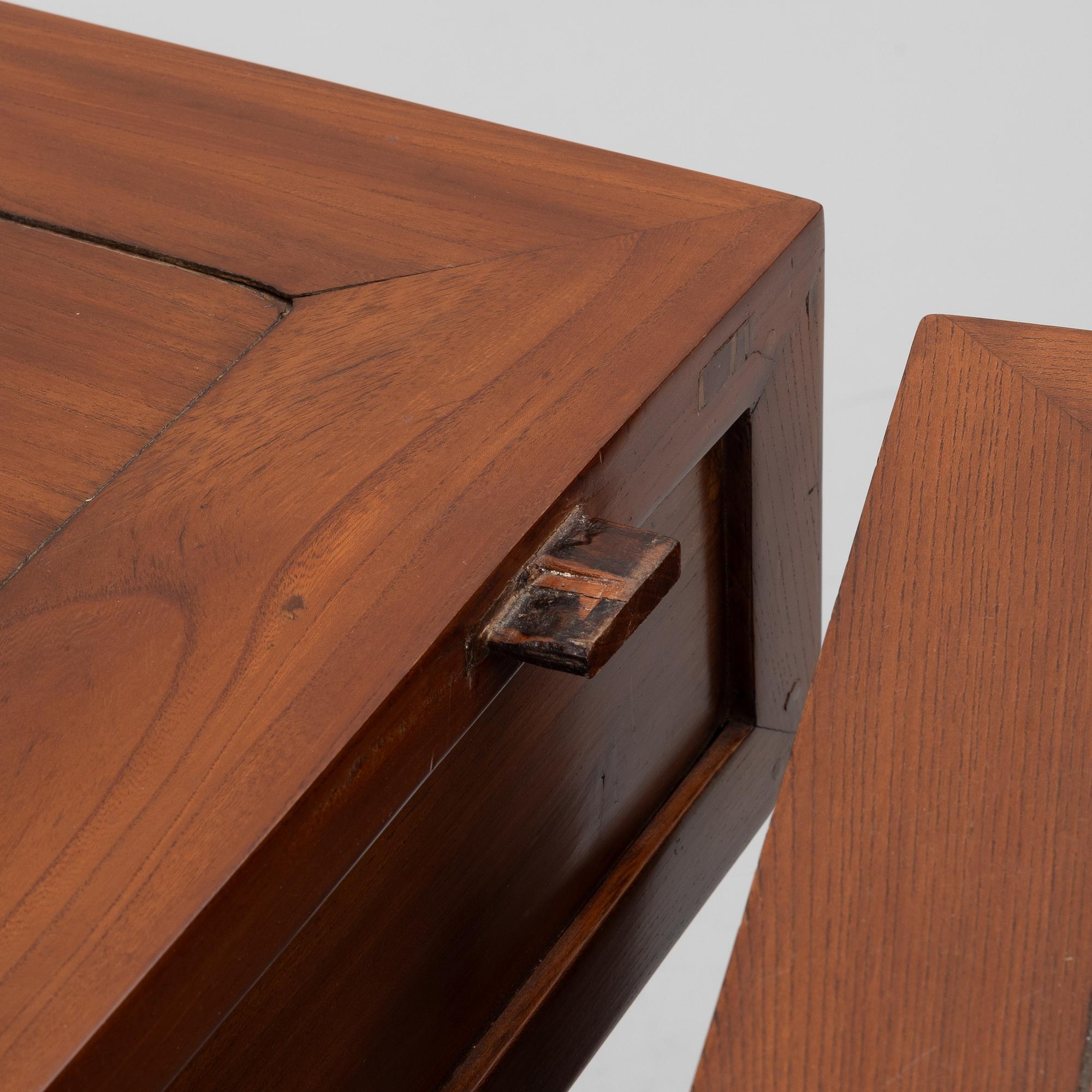 Skrivbord, Kina, sen Qingdynasti.