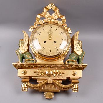 VÄGGPENDYL, empirestil, 1900-talets mitt.