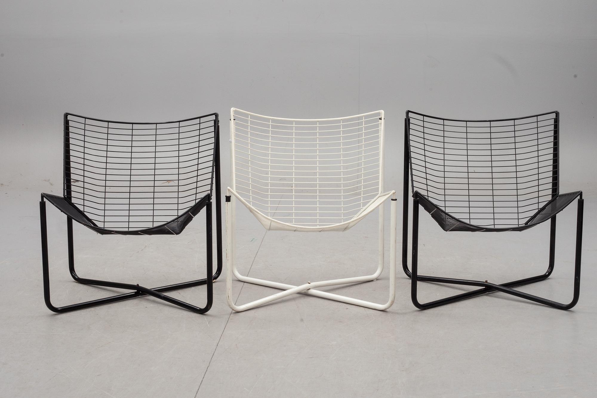 STOLAR, 3 st, "Järpen", Niels Gammelgaard, Ikea, formgiven 1983.