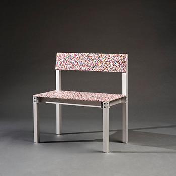 Fredrik Paulsen, a unique bench, "Sofa One, Love Seat", JOY, 2024.