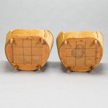 Fåtöljer, ett par, Mobilia 1930-tal.