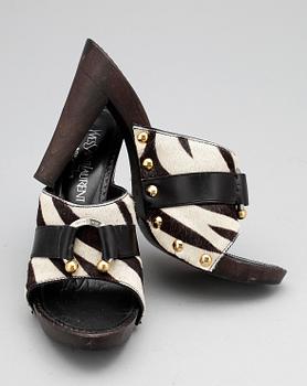 SANDALETTER, ett par, Yves Saint Laurent, 2000-tal.