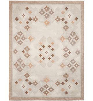 Åsa Åkerblom, a flat weave carpet, signed ÅÅ, c. 275 x 195 cm.