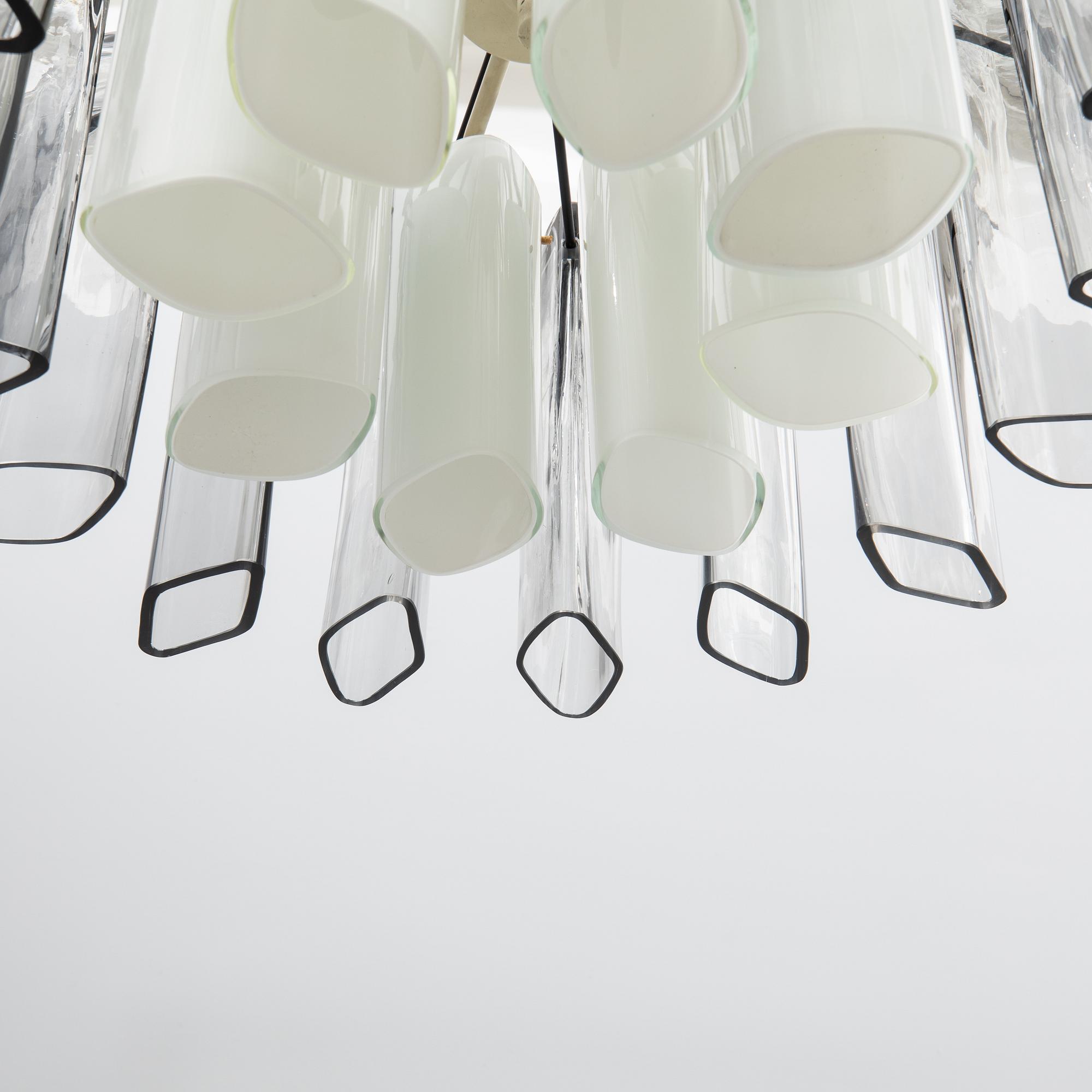 Gert Nyström ceiling lamp "Ark" Fagerhult 1960s.