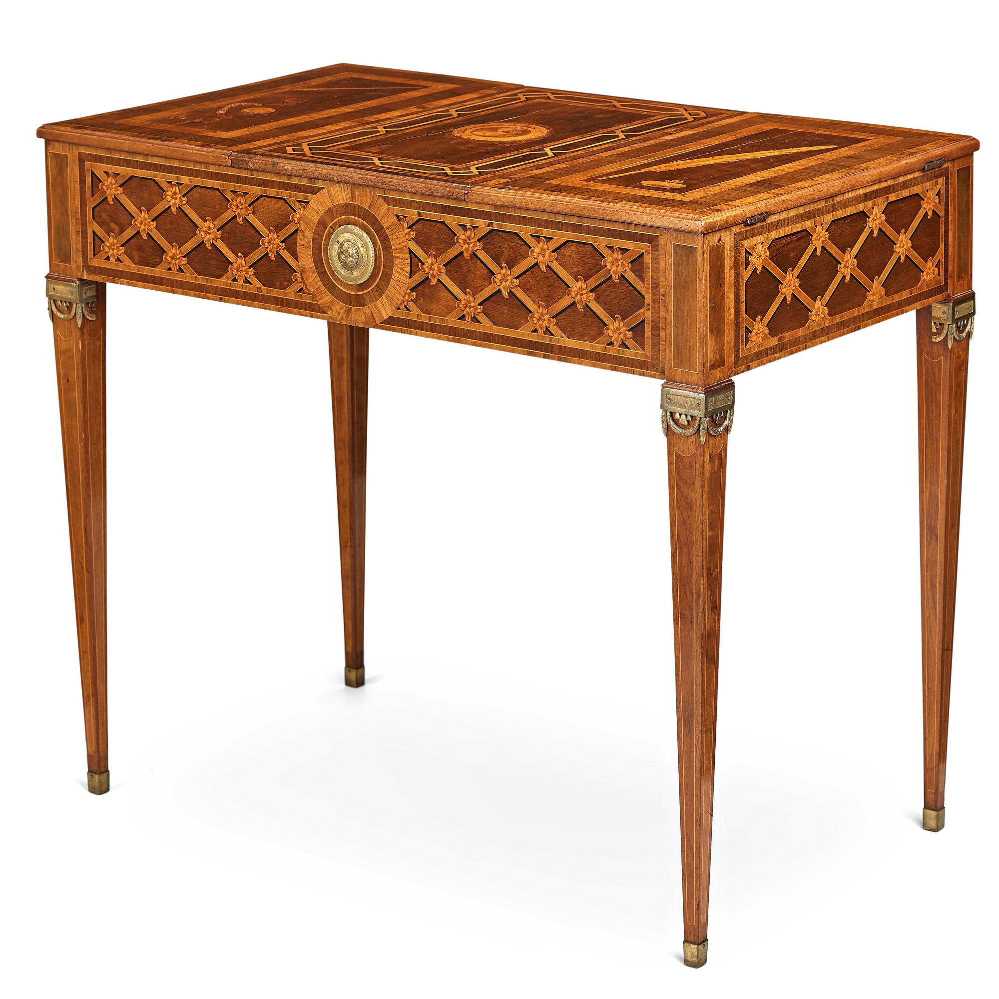 A Gustavian dressing table by Gottlieb Iwersson ca 1780 (master in Stockholm 1778-1813), not signed.
