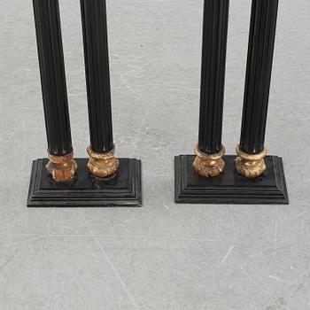 A pair of columns, first half of the 20th century.