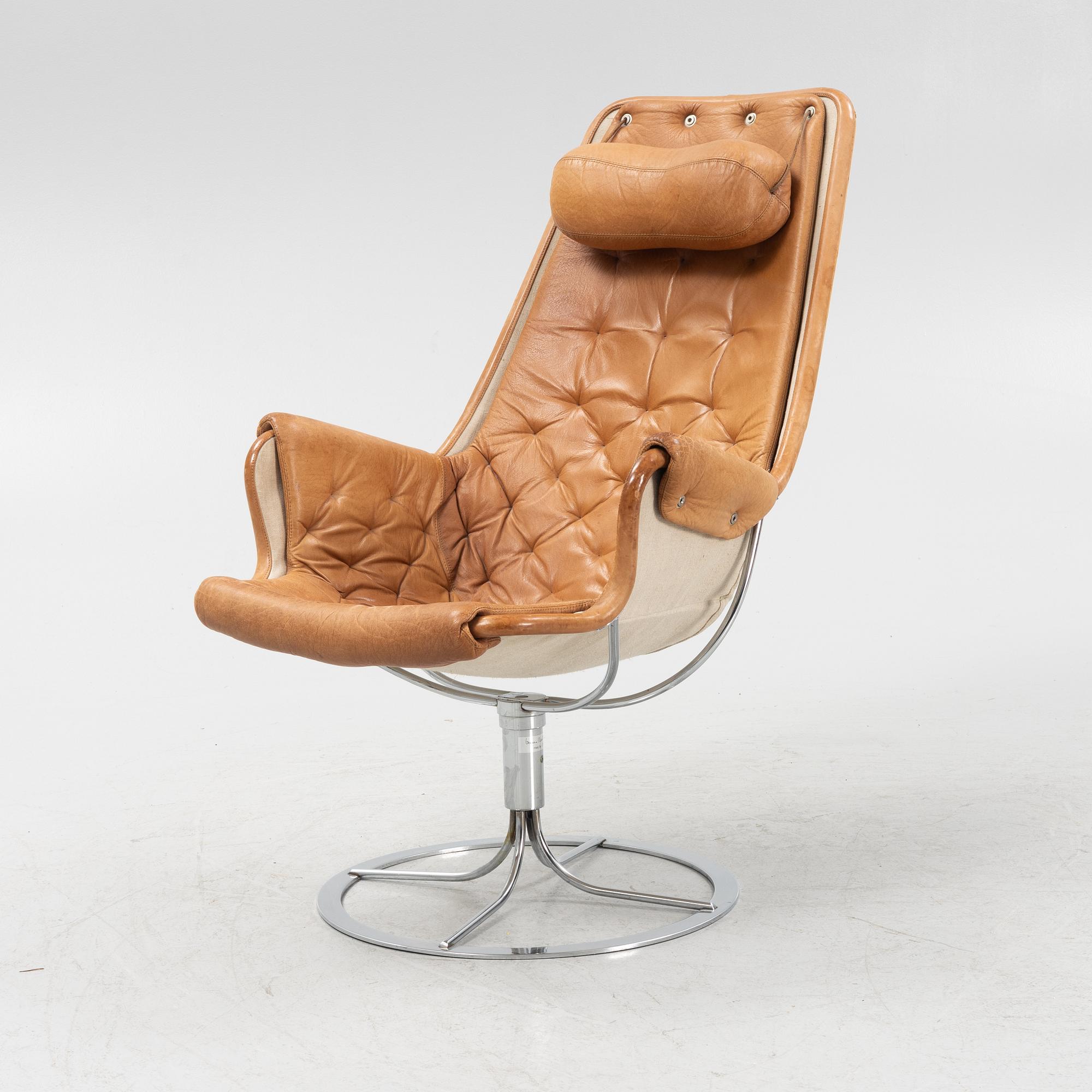 Bruno Mathsson, fåtölj, "Jetson", Dux, 1980-tal.