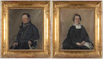 Alexis Julius Wetterbergh, Advocate Fiscal Köhler and his wife Hilda Hofstam.