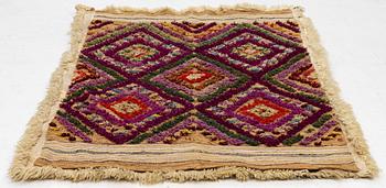 Quilt/blanket, folk art, possibly Hälsingland, 19th century.