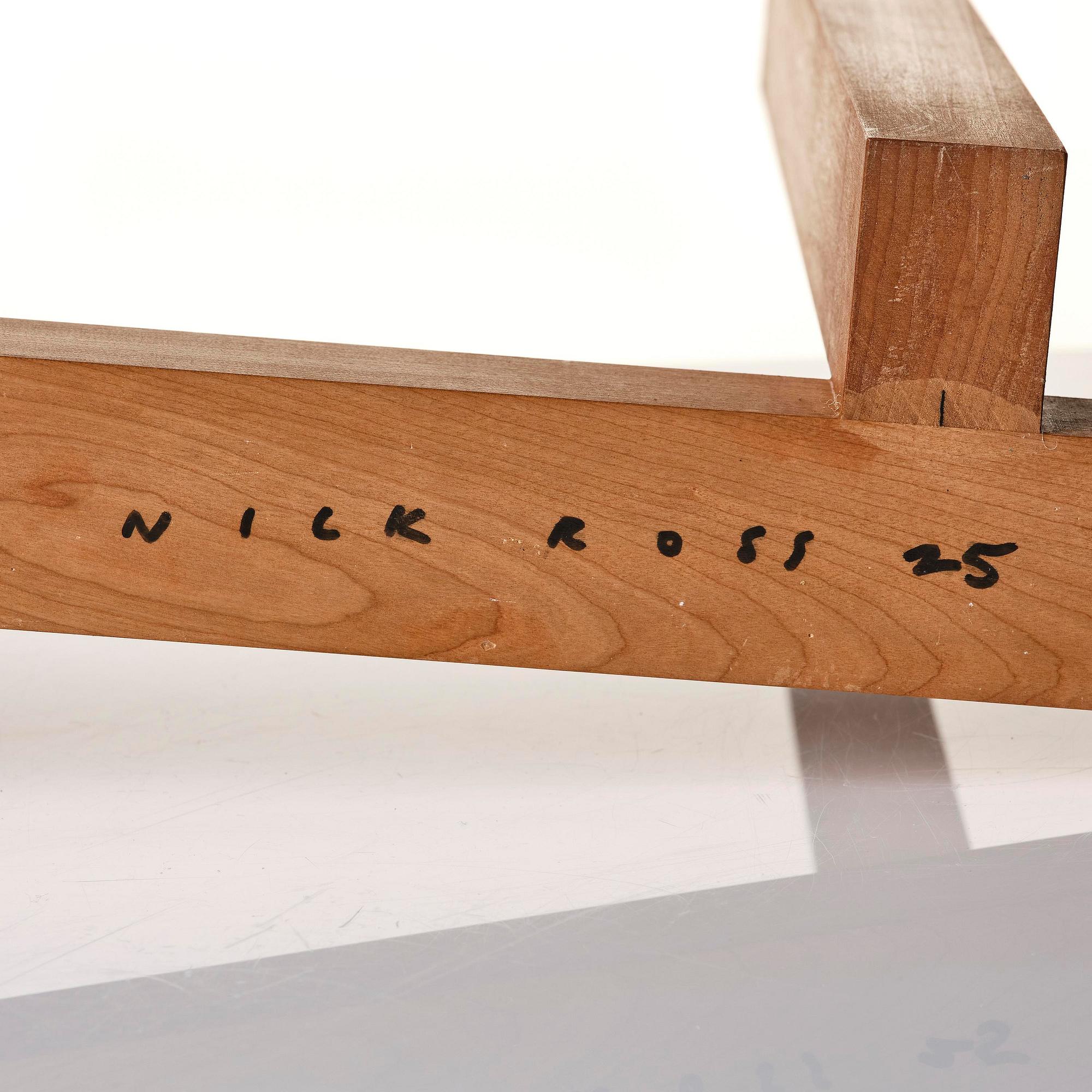 Nick Ross, a unique "P-A vase 13", executed in his own studio, Stockholm, 2025.