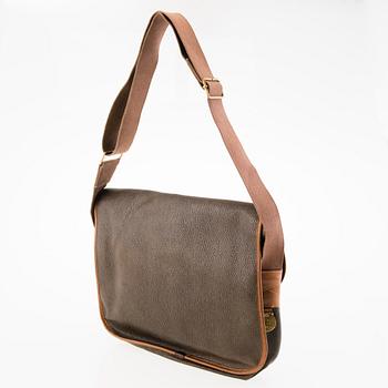 MULBERRY Vintage Scotchgrain Trout Satchel Bag.