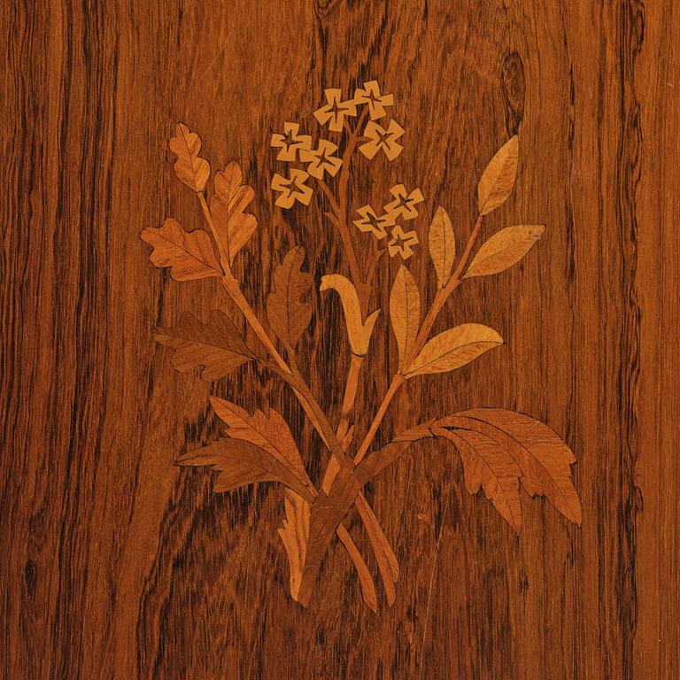 Carl Malmsten, byrå, utförd av snickarmästare Albin Johansson, Stockholm, 1943.