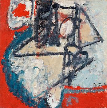 Albert Bitran, "Composition au chevalet".