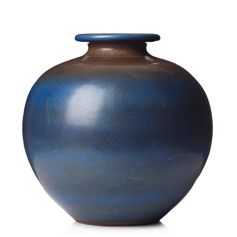 Berndt Friberg, a large stoneware  vase, Gustavsberg studio, Sweden 1965.