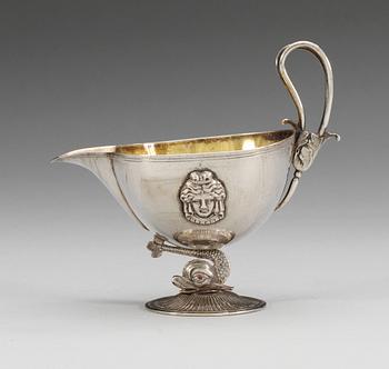 798. GRÄDDKANNA, silver. A.Zethelius, Stockholm 1812.