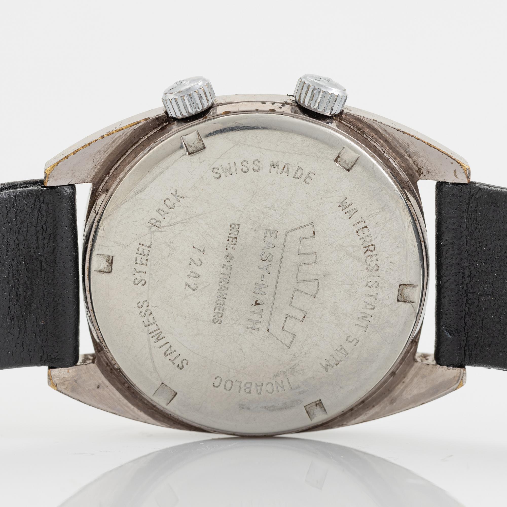 Fortis, Easy-Math, wristwatch, 37 mm.