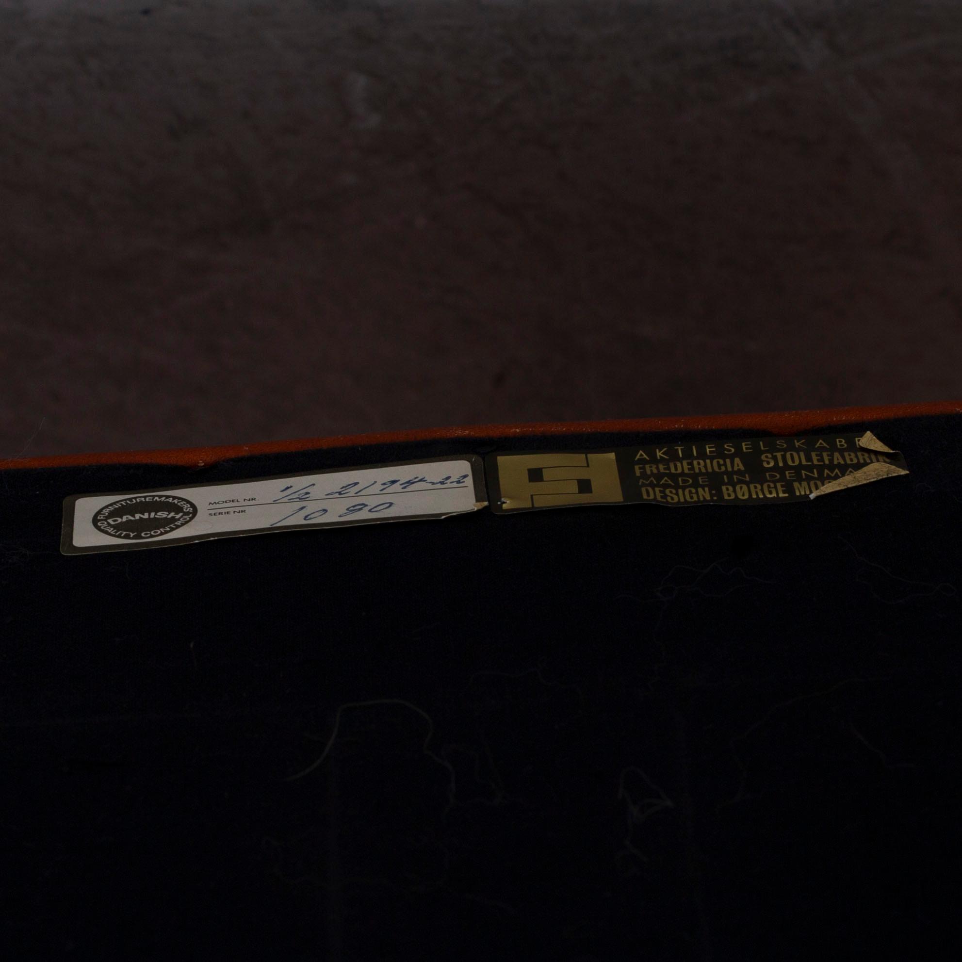 Børge Mogensen, sofa, model "2194-26", Fredericia Stolefabrik A/S, Denmark.