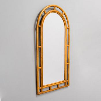 Spegel, bambu 1970-tal.