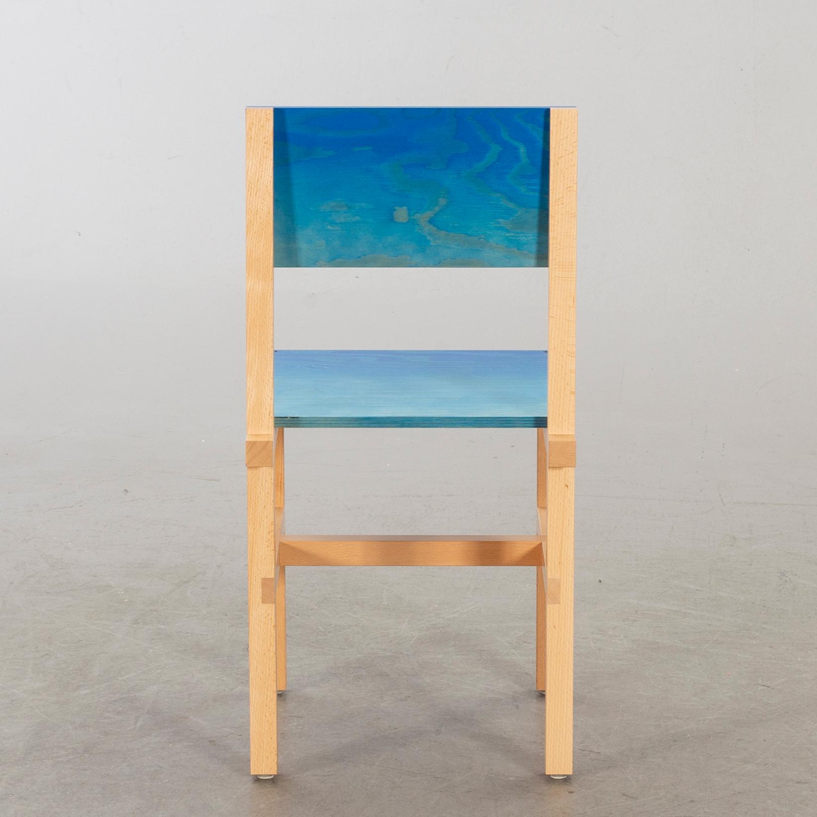 FREDRIK PAULSEN, "Röhsska"Designbaren, chair, Blå Station 2020, Chair 70/102.