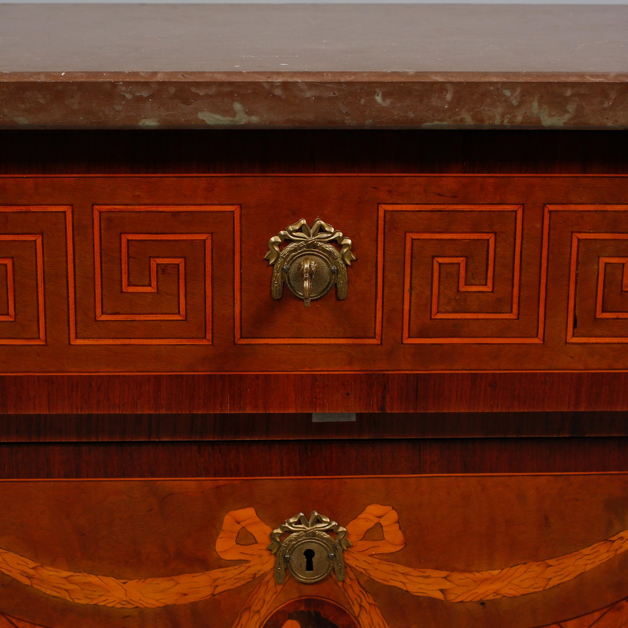 BYRÅ, gustaviansk stil, omkring 1900-talets mitt.