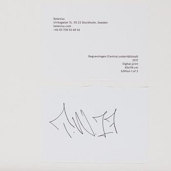 Timothy Wilson, "Begravningen (Central underhållshall)".