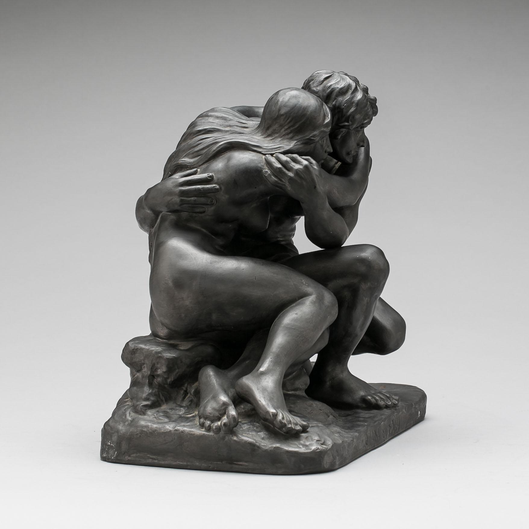 SKULPTUR, terracotta, Hans Gyde-Petersen, P Ipsens Enke, 1900-talets första hälft.