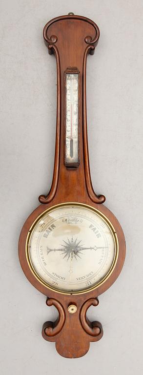 BAROMETER, England, 1800-tal.