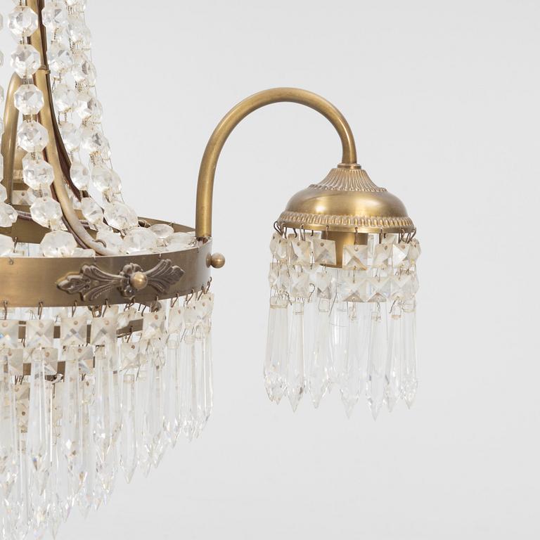 Takkrona, omkring sekelskiftet 1900.