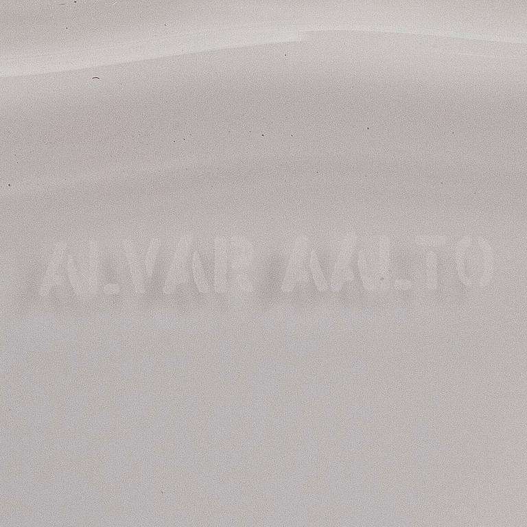 Alvar Aalto, konstglas, "Aalto-blomman", fyra delar, signerad Alvar Aalto 77 / 1985.