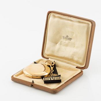 Pocket watch, hunter, 51 mm.