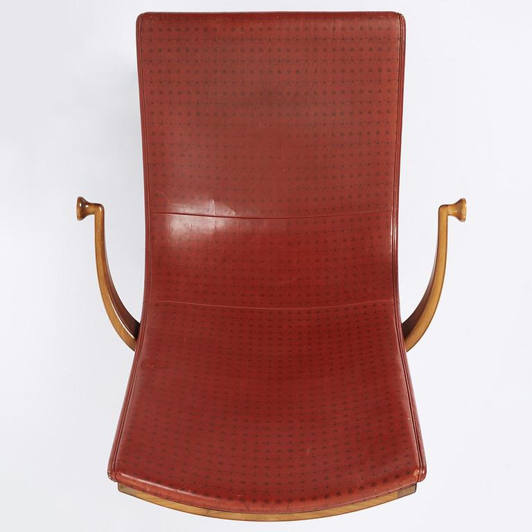Gunnar Asplund, a rare "Senna" chair, Cassina, Italy, ca 1983.